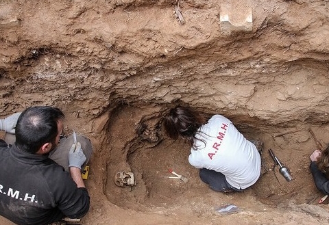 Exhumación en Guadalajara / Asociación para la Recuperación de la Memoria Histórica