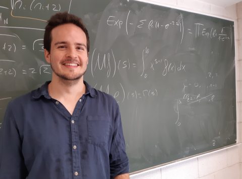 Juan Margalef en las Secciones de Física y Matemáticas de la ULL.