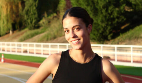 Laura López Hernández, atleta canaria. Foto: A.Rodriguez