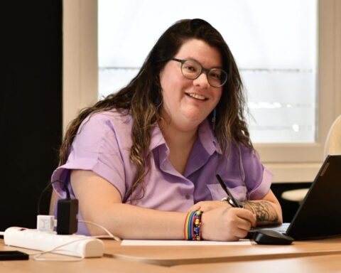 Meritxell Salazar, activista de la asociación Diversas