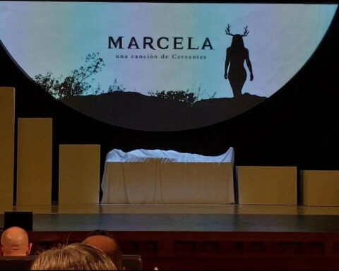 La obra tuvo lugar a las 19.00 en el Paraninfo. Foto: A.C. Prieto