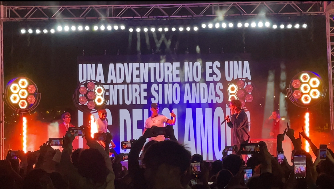 Quevedo, el invitado más esperado de la noche. Foto: D. S. M