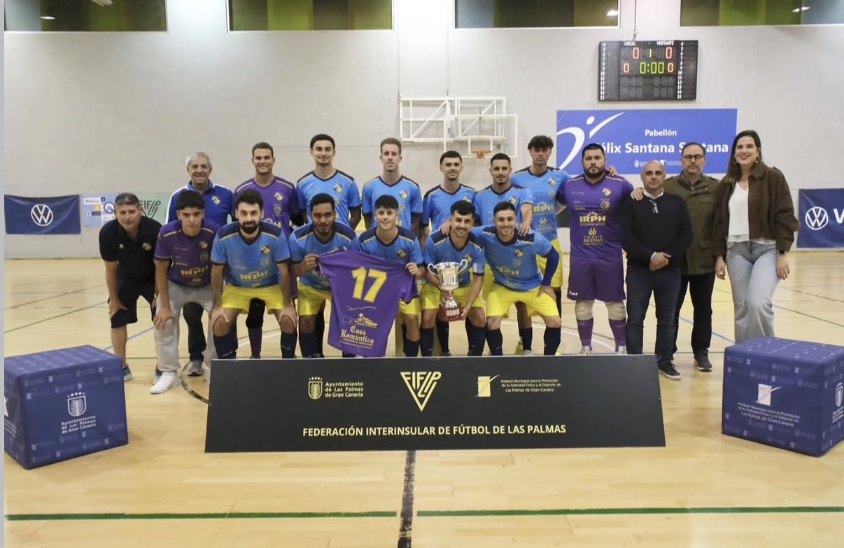Plantilla Gran Canaria FS. Foto: R. Castellano.