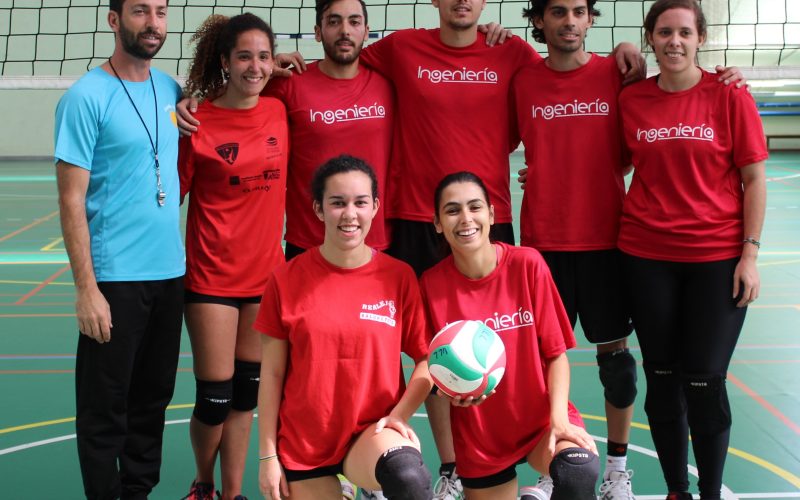Equipo de la ULL de Ingeniería Mixto de voleibol