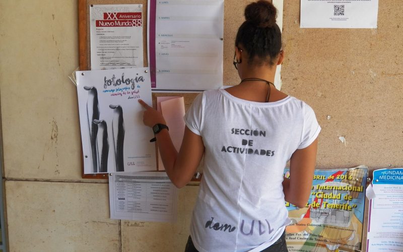 Alexandra Collazo, Presidenta de la Delegación de Estudiantes de Medicina