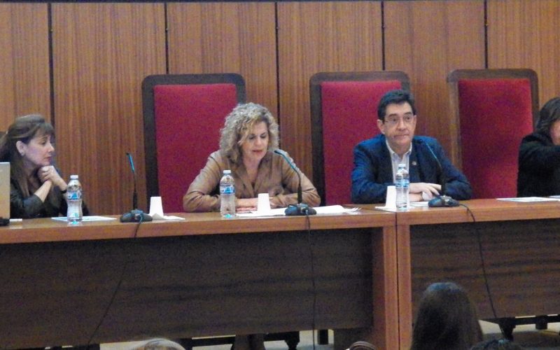 Antonio Martinón en el Día de Europa de la ULL