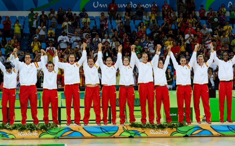 Selección Femenina de Baloncesto de España, plata en las Olimpiadas de Río
