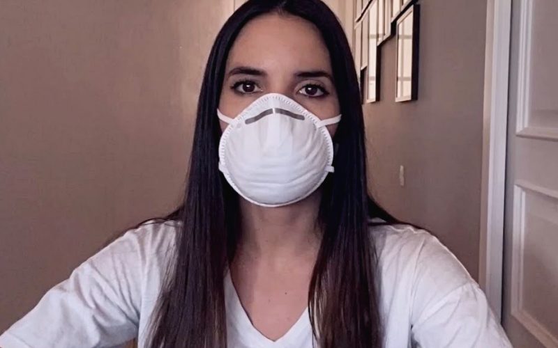 India Martínez, en el vídeo colaborativo para Mascarilla-19