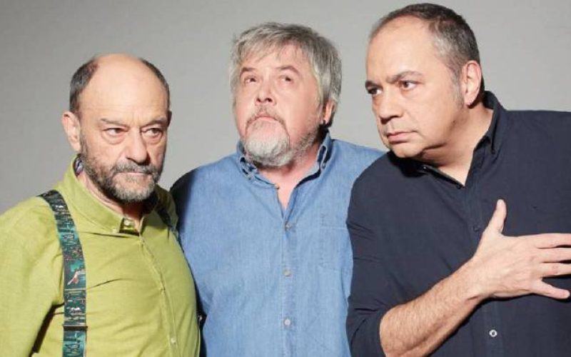 Pepe Colubi, Javier Coronas y Javier Cansado se denominan como los metafísicos de andar por casa. Foto: PULL
