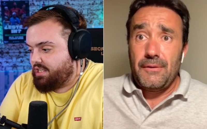 Ibai Llanos y Juanma Castaño.