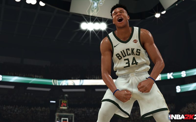 Giannis Antetokounmpo, en el NBA 2K20