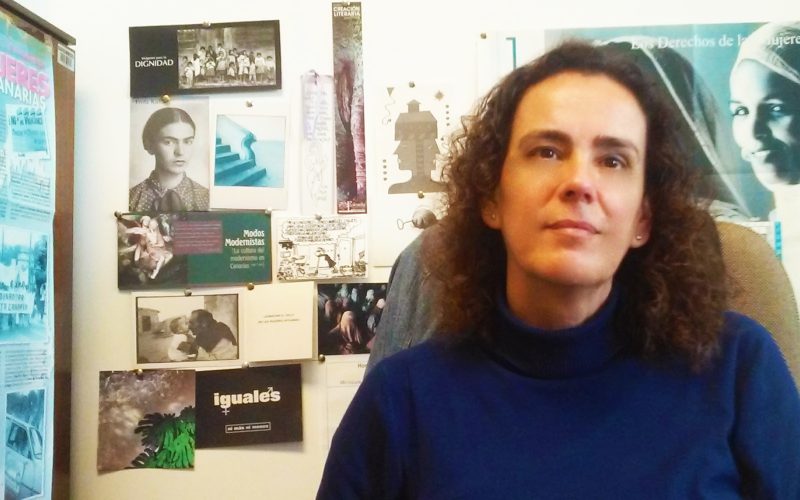 La profesora de Historia Moderna de la ULL, María Eugenia Monzón
