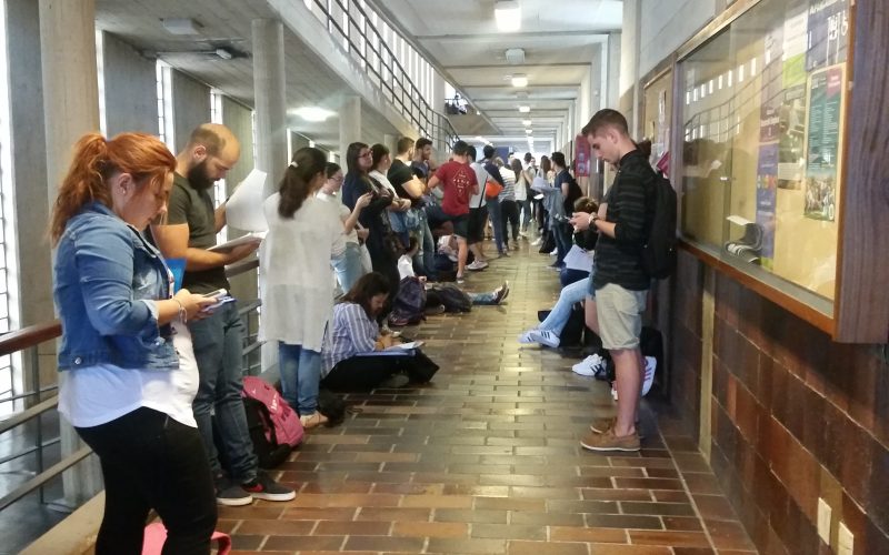 PAU 2016 Pasillos de la Facultad de Derecho