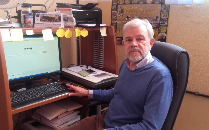 Eduardo Sobrino Vesperinas, profesor de Ingeniería Agraria.