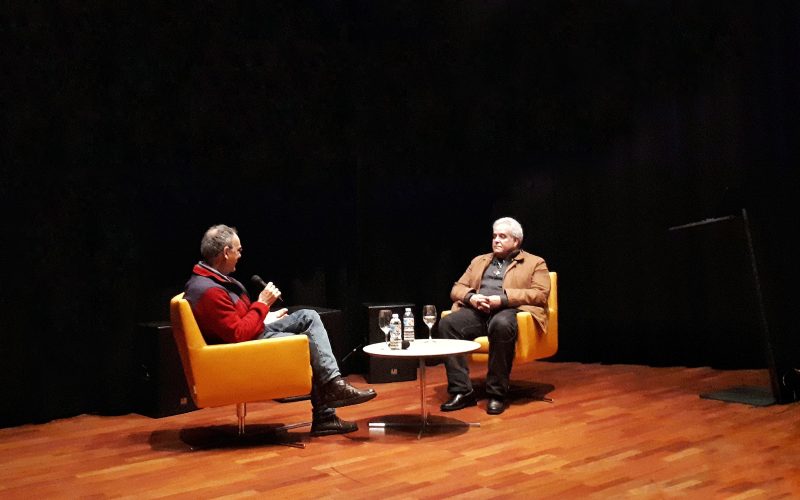 Antonio Mampaso y Enrique Burunat