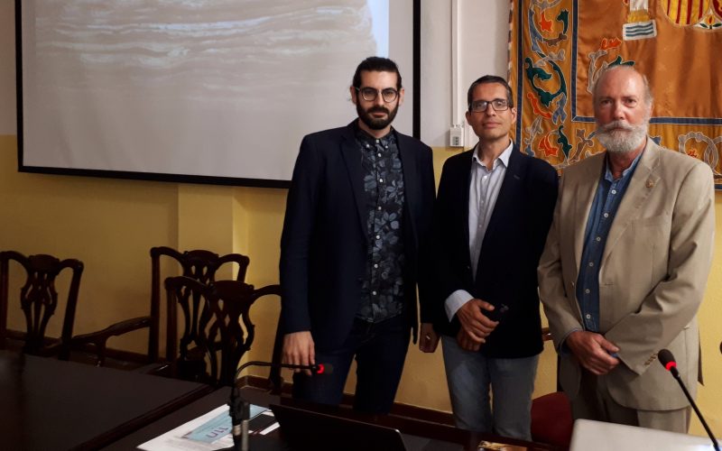 Carlos Morán, Serafín Corrales y Damián de Torres