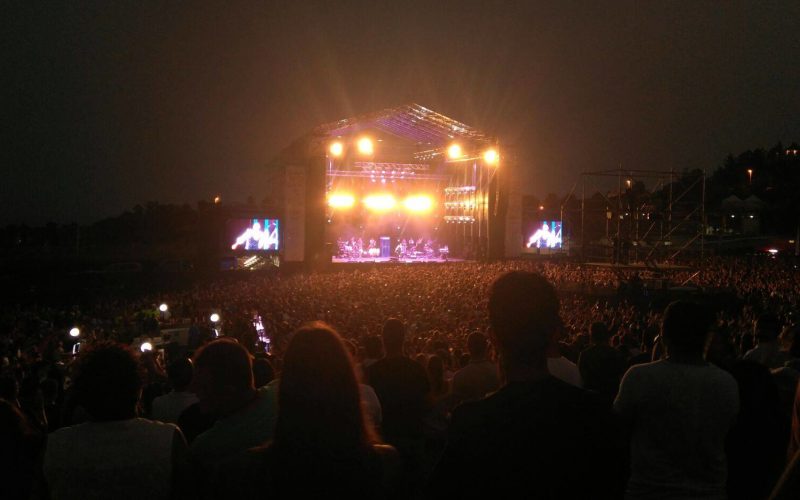 Concierto de Juan Luis Guerra en Golf Costa Adeje, Tenerife 2017