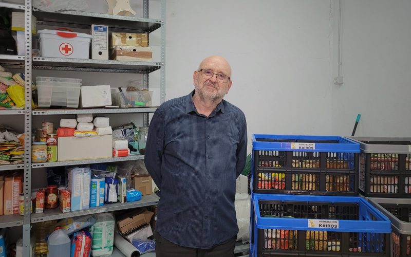 Benjamín Barba, presidente de la asociación Kairós
