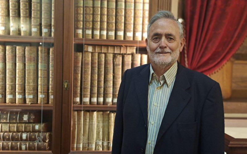 José Gómez Soliño en la Real Sociedad Económica de Amigos del País de Tenerife