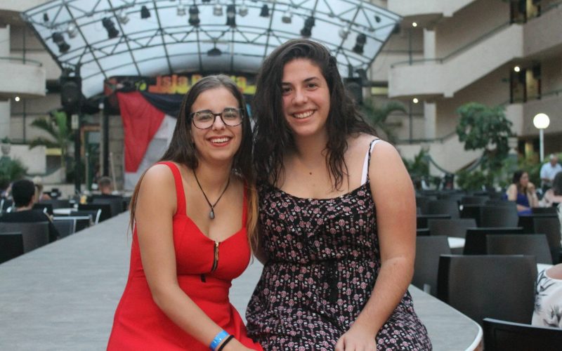 Sara Díaz Luis y Gabriela Casimiro Luis