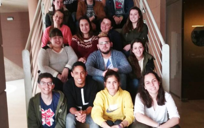 Parte de los integrantes de Stop Acoso ULL