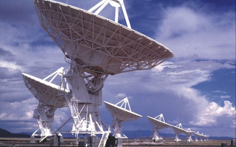 Telescopios del Instituto SETI. Foto: PULL.