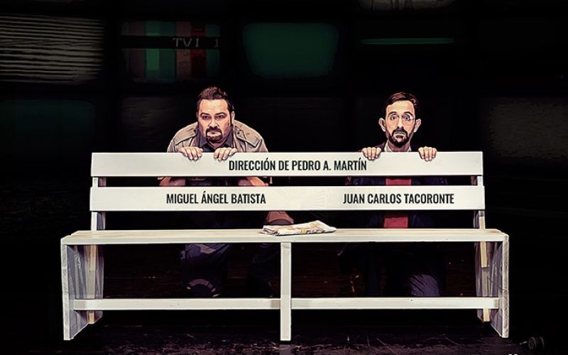 Juan Carlos Tacoronte y Miguel Ángel Batista protagonizarán la obra. Foto: PULL