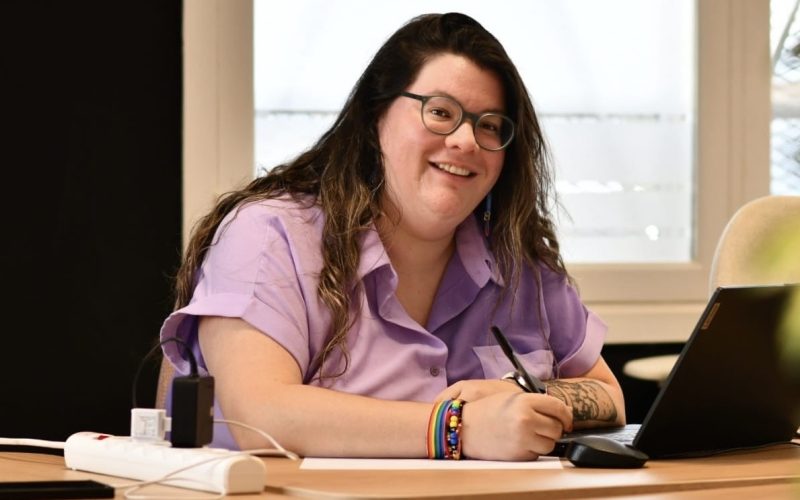 Meritxell Salazar, activista de la asociación Diversas