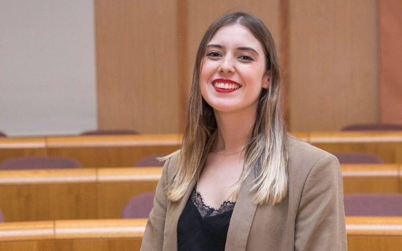 Eva Bonilla, viceportavoz de Asuntos Académicos y Calidad del Consejo de Estudiantes de la ULL