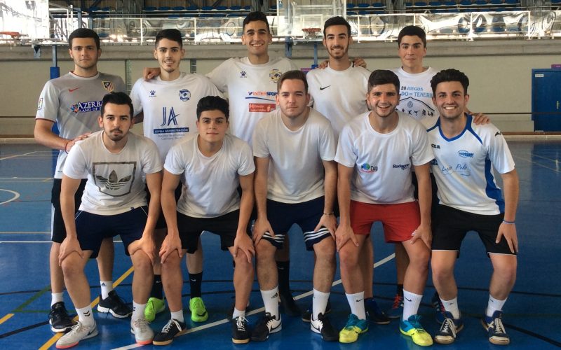 Equipo fútbol sala de Educación. Universidad de La Laguna
