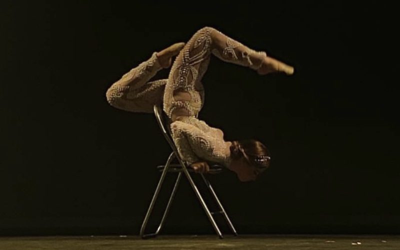 Bailarina en el IV Certamen de Anabel Melián
