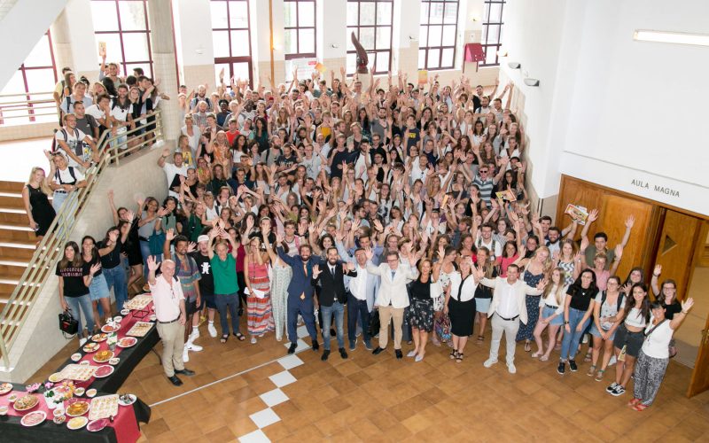 Acto de bienvenida a la ULL de los estudiantes del programa Erasmus+