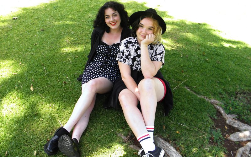 Marta Castro y Victoria Zamudio