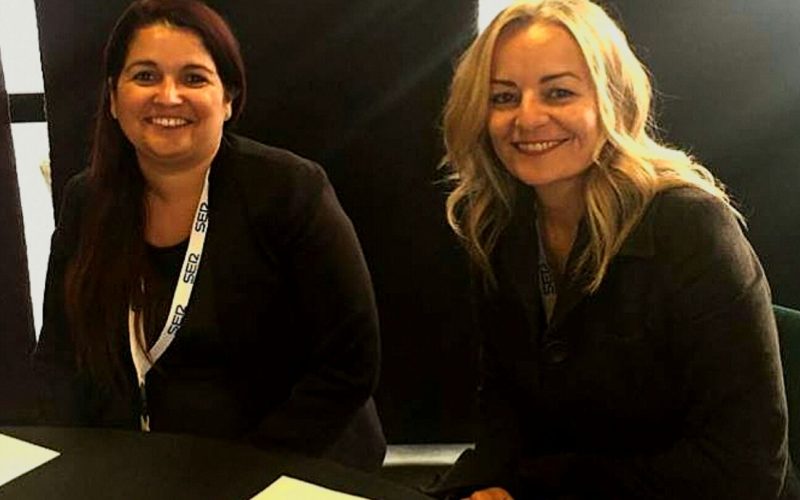 Cristina García González y María Carmen Bernal Martínez