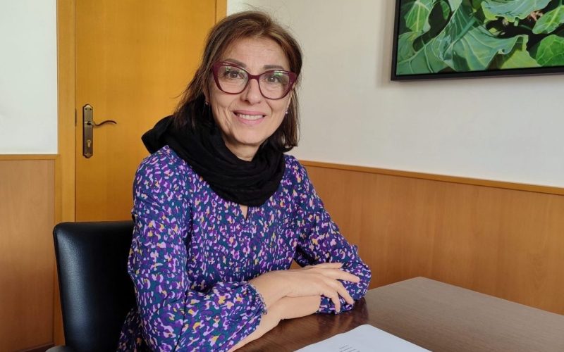 Candela Díaz, vicerrectora de Sostenibilidad e Infraestructuras de la Universidad de La Laguna