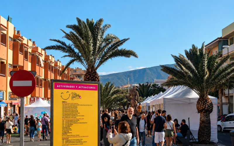 Candelaria impulsa el comercio local con actividades en la calle