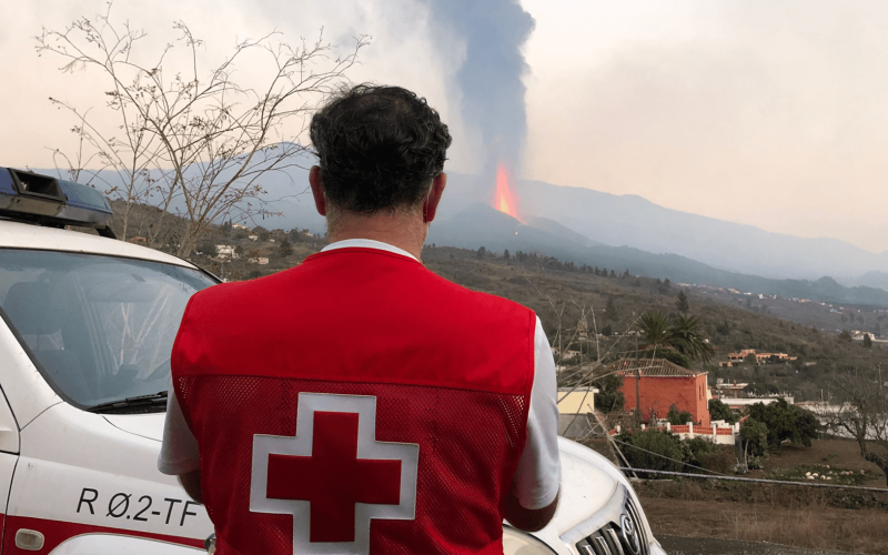 Voluntariado erupción volcánica La Palma