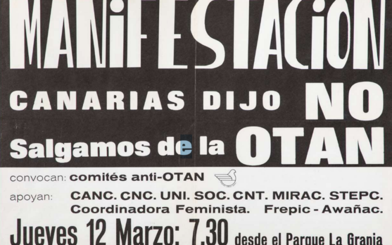 Canarias dijo no a la OTAN