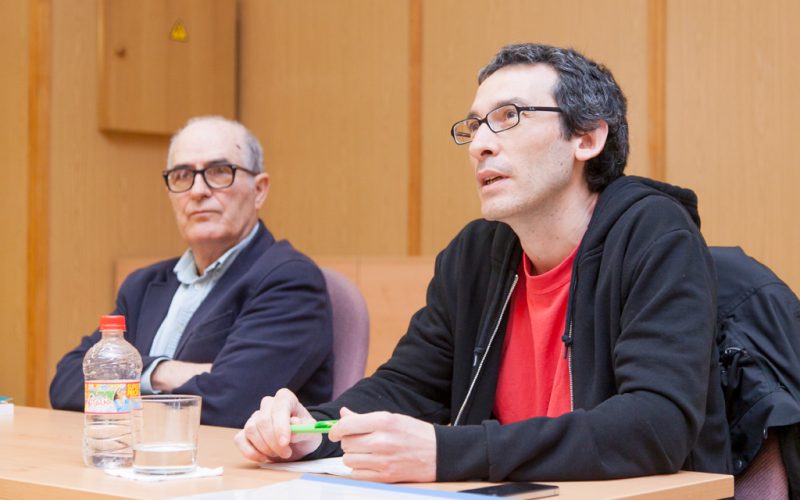 Pablo Ródenas y César Rendueles