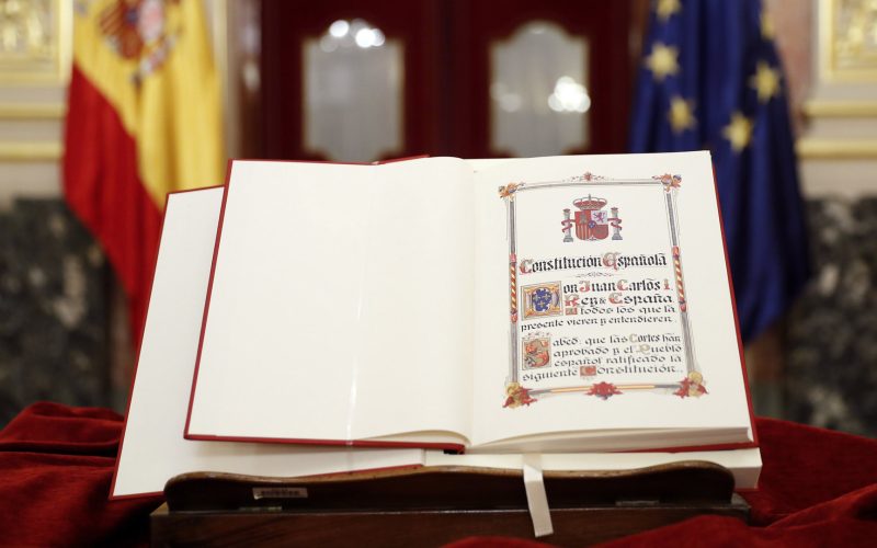 Constitución Española. Foto Chema Moya