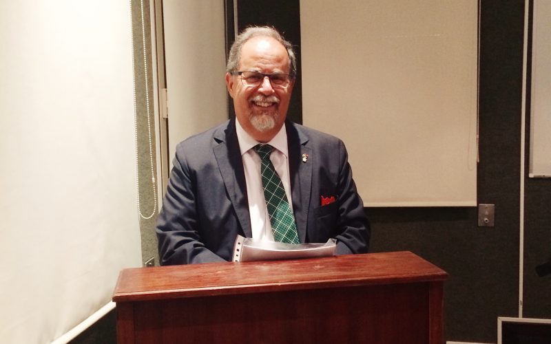 José Antonio Alcantud en la IV Semana de la Antropología Social.