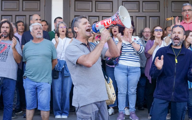 Manifestación del PTGAS