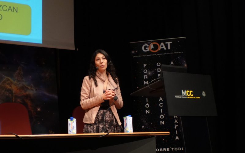 Nayra Rodríguez, Doctora en Astrofísica.
