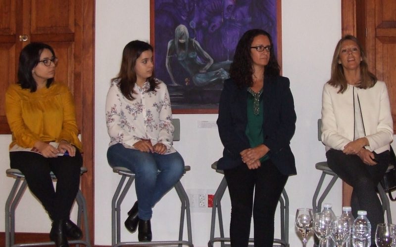 Bodegueras en el encuentro Rewine.