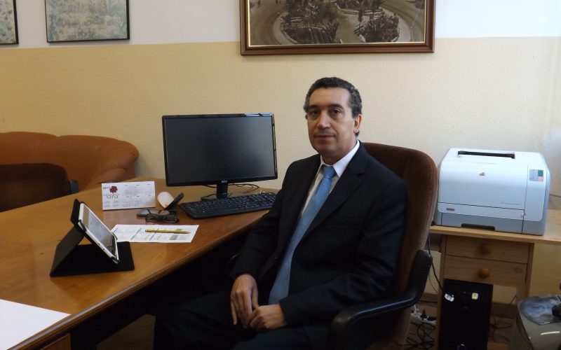 Jalel Mahouachi, subdirector de Promoción Exterior, Investigación y Coordinación Docente de la Escuela Politécnica Superior de Ingeniería y subdirector responsable de la Coordinación Docente de la Sección de Ingeniería Agraria