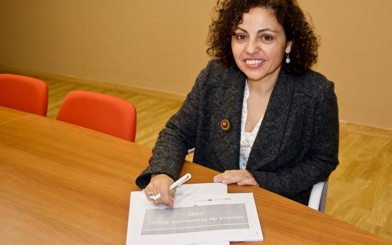 Mónica Dios, coordinadora de la Unidad de Innovación Social