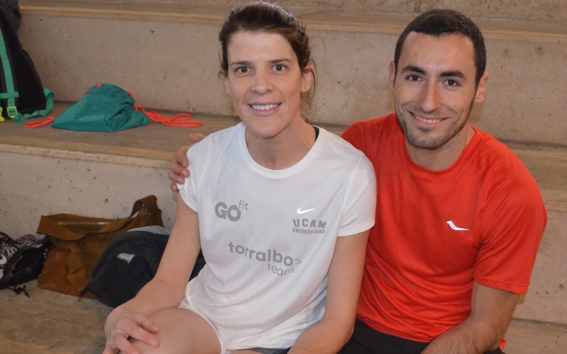 Ruth Beitia y Simón Siverio, Campeones de España de salto de altura