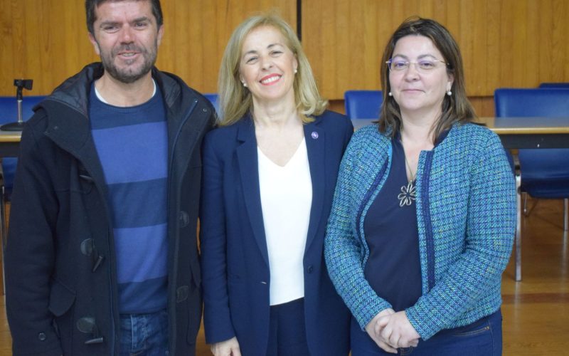 Gloria Rojas y su equipo de gobierno
