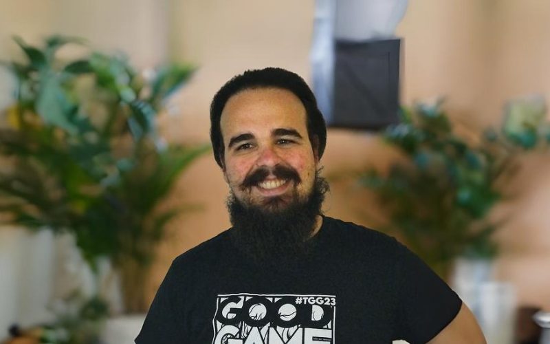 David Carmona, vicepresidente de la Asociación Canaria de Desarrolladores de Videojuegos
