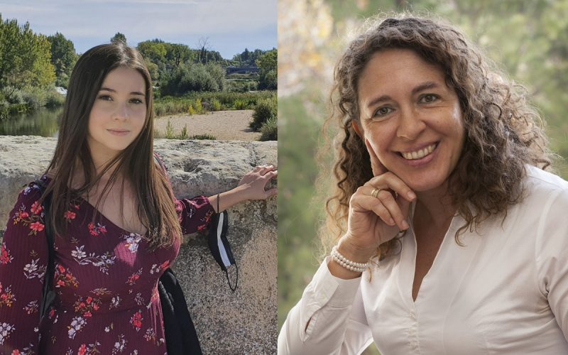Anabel Bethencourt y Olga Juan-Lázaro